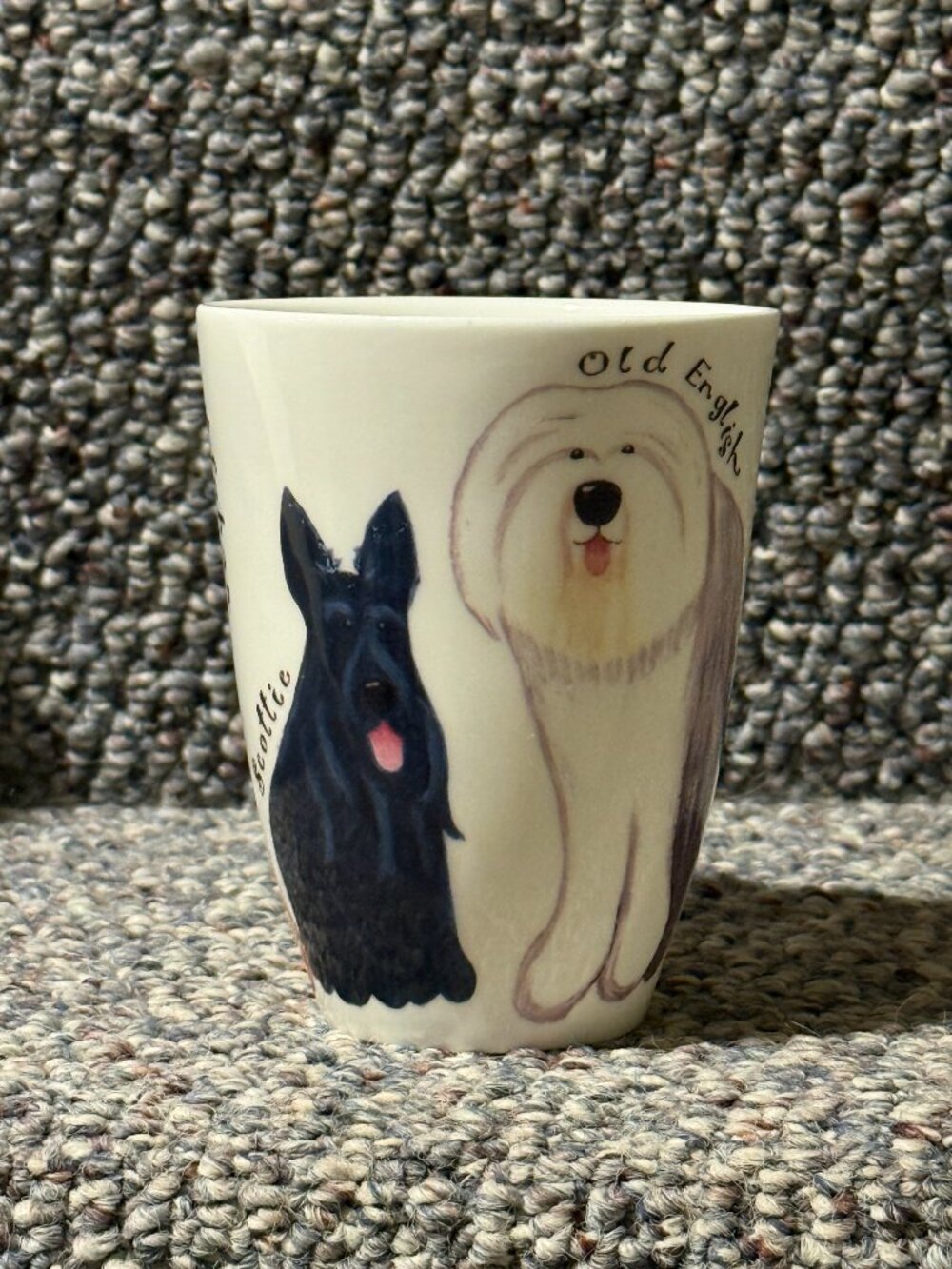 Vintage Walkies Dog Mug By Roy Kirkham 2001 Like New - Picture 2 of 7